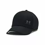 Under Armour M Iso-chill Armourvent Adj Casquette de baseball pour hommes, casquette de sport respirante avec visière, couleur noir/gris