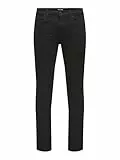 Only and Sons Loom Homme Jean Noir W31L34 99% Coton, 1% Élasthanne Slim Fit