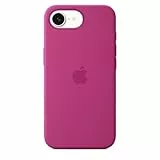 Apple Coque en Silicone pour iPhone 16e – Fuchsia