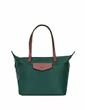 Hexagona Paris - Sac Cabas porté épaule - Compatible Format A4 - pour Femme - Collection Pop - Émeraude L : 46 x h : 28,5 x P : 14 cm