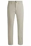 BOSS Hommes Chino Tapered Chino Tapered en Satin de Coton Stretch