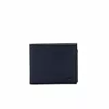 Lacoste Portefeuille Classique Moyen pour Homme, Marine, Taille Unique, Taille Unique, Classique Moyen