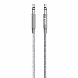 Belkin - Câble Audio Premium, Jack-Jack 3,5mm - Gris Métallique