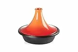Le Creuset Tajine en Fonte Émaillée, Ronde, 31 cm, Volcanique, 25138310900422