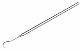 REMOS Sonde en acier inoxydable avec pointe en acier à ressort 15 cm courbée