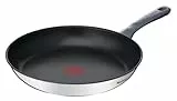 Tefal G7130614 Dailycook Poêle 28 cm Tous Feux dont Induction, Acier Inoxydable, Inox, 28 cm, 47, 5 x 29, 4 x 7, 8 cm