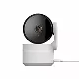 Daewoo Caméra intérieur rotative IP506P, Full HD 4K, WiFi, Mode Vie Privée, Détection de Mouvement, Vision Nocturne, Système Audio Bidirectionnel, Suivi de Mouvement