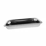 SUPVOX Plateau de Dissection Acier Inoxydable Outil de Laboratoire pour Équipement Éducatif Multifonctionnel Sécurisé et Antirouille pour Études et Recherches Scientifiques