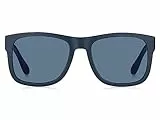 Tommy Hilfiger Lunettes de Soleil TH 1556/S BLUE/BLUE 56/18/140 homme