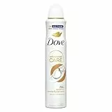 DOVE - Déodorant Femme Advanced Care Noix de coco et fleur de jasmin - Spray Anti-transpirant - Soin des aisselles quotidien - 72h de protection - 200ml