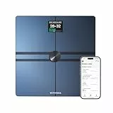 WITHINGS Body Comp - Balance connectée avec analyse corporelle complète, Évaluation Cardiovasculaire, Score de Santé Nerveuse, Balance Wi-Fi & Bluetooth avec écran couleur, Balance digitale