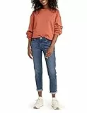 Levi's Femme Mid Rise Boyfriend, Lapis Gem, 27W / 27L