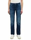 MUSTANG Style Crosby Relaxed Straight Jeans, Bleu foncé 802, 27W x 32L Femme