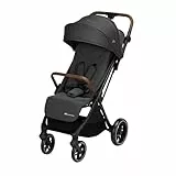 Bebeconfort Indra, Poussette, 0-4 ans, Poussette Pliable Automatique Rapide, Suspension Intégrée, Poussette Compacte, Position Couchée, Housse Pluie Incluse, Compatible Sièges Auto, Mineral Graphite