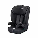 Bebeconfort Ever i-Safe, Siège Auto Rehausseur Évolutif, 15 mois-12 ans, 76-150 cm, Siège Auto, Sécurité R129, Protection Chocs Latéraux, 11 Positions d'Appui-tête, Accoudoirs Intégrés, Full Black