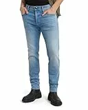 G-Star Homme Jean 3301 Slim, Bleu (lt indigo aged 51001-8968-8436), 32W / 32L