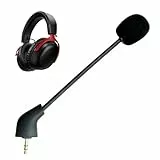 Xiciki Microphone de Rechange 3,5 mm Boom Compatible avec Kingston Micro HyperX Cloud 2 II/Cloud X/CloudX Core, Micro de Rechange pour Casque Audio Casque Gaming. ﻿