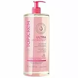 Topicrem - Ultra Hydratant Gel Douche - Nettoie en Douceur, Protège et Hydrate la Peau - Sans Savon, Texture Onctueuse, Odeur Délicate, Peaux Sensibles et Sèches, Fabrication Française - 1000 ml