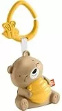 Fisher-Price Veilleuse musicale Mon Ourson Dodo avec lumière et minuteur personnalisable pour nouveau-nés, HRB18