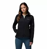 Columbia Fast Trek Jacket, Veste Polaire Entièrement Zippée Femme, Black, Taille M