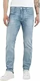 Replay Herren Jeans Anbass Slim-Fit mit Comfort Stretch, Bleu clair 010 (Blau), 30W / 32L