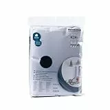Fackelmann 0807250 Filtre pour hotte polyester et charbon actif, Filtre deux-en-un, Filtre hotte, Polyester, Charbon actif, 57 cm x 47 cm
