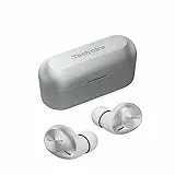 Technics EAH-AZ40M2ES Écouteurs Sans Fil avec Suppression du Bruit, Bluetooth Multipoint 3 Appareils, Intra-Auriculaires Confortables, Micro intégré, Ajustement Personnalisable,Argent
