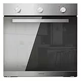 Cecotec Four encastrable Bolero Hexa C136000 Mirror Time A. 2800 W, capacité de 77 L, 4 fonctions, Minuterie, Steam Assist, Steam EasyClean, Cooling Fan, Triple Vitrage, Classe Énergétique A