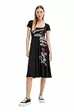 Desigual Vest_Broadway Road Robe, Noir, M Femmes