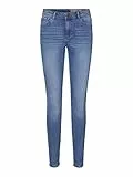Vero Moda Femme Vmtanya Mr Piping Vi349 Ga Noos Jean skinny, Medium Blue Denim, M EU