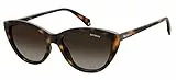 Polaroid PLD 4080/S Sunglasses, 086/LA Havana, 55 Womens