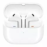 Samsung Galaxy Buds3 Écouteurs Bluetooth intra-auriculaires, sans fil, avec réduction active du bruit, réduction adaptative du bruit, écouteurs intra-auriculaires avec audio à 360°, blanc Étui