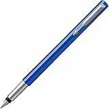 Parker Vector stylo plume | Bleu | pointe fine | encre bleue | emballage blister