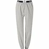 Calvin Klein Pantalon De Jogging Femme Sweatpants Long, Gris (Grey Heather), XL