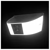 ieGeek 2K Camera Surveillance WiFi Exterieure sans Fil - Camera Exterieur Solaire avec Lumens Projecteur, PIR Détection Mouvement, IP65, Sirène et Vision Nocturne Couleur, Compatible avec Alexa
