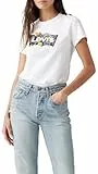 Levi's The Perfect Tee Neutrals T-Shirt, Lse_BW Floral Fill B, S Femmes