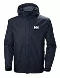 Helly Hansen Homme Veste Imperméable Seven J, Bleu Marine, L