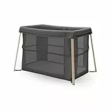 Maxi-Cosi Iris 2 en 1 Lit de Voyage pour Bébé, 0 - 3 ans, jusqu’à 15 kg, Lit de Voyage Compact, 2 Niveaux de Couchage, Pliable et Léger, Matelas en Mousse épais, Sac de Voyage, Beyond Graphite