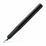 Faber-Castell 140816 - Stylo-plume Grip 2010, plume M, noir