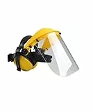 Oregon Q515062 Visière en polycarbonate et Combinaison de casque anti-bruit pour tondeuse et Brushcutting