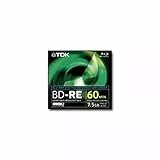 TDK BD-RE Disques Blu-Ray 7,5 Go 8 cm – Pack 1 – 60 Min