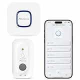 Maxcio Détecteur de Fuite d'eau Connecté avec Passerelle et Batterie, Détecteur d'eau Wi-FI pour sous-Sol, Salle de Bain et Cuisine, Alarme Réglable de 110 DB, Notifications par APP, SMS et téléphone