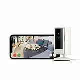 Ring Caméra intérieure (Indoor Camera 2e gén.) | Caméra de surveillance wifi sur secteur pour animaux, vidéo HD 1080p, audio bidirectionnel, cache de confidentialité | Essai Ring Home gratuit 30 j.