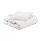 MON P'TIT DODO - PACK BIO COUETTE + OREILLER 100X140 / 40X60 BLANC - fabrication française