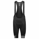 GOREWEAR C5 Opti Cuissard+ court à bretelles, Black/White, M