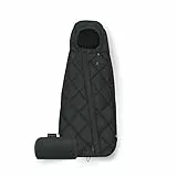CYBEX Gold Chancelière Snøgga Mini 2, Pour Coques Bébé, de la Naissance à env. 24 mois, TOG 4, Moon Black (Noir)