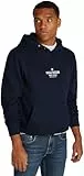 Tommy Hilfiger Sweat à Capuche Homme avec Capuche, Bleu (Desert Sky), S
