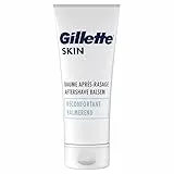 Gillette SKIN Baume Après-Rasage Peau Ultra Sensible 100 ml, Hydrate Pour Apaiser La Peau Fraîchement Rasée Et Aide À Éliminer Les Irritations Cutanées, La Sécheresse Et Le Feu Du Rasoir