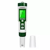 Homcoice PH Mètre 4 en 1 pH H2 ORP Température Testeur multifonctionnel 0.01 haute précision IP67 étanche Testeur numérique de Qualité Eau avec fonction ATC