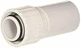 Regiplast RM40 Raccord mâle ø 40 mm à coller sur PVC pour tube souple blanc
